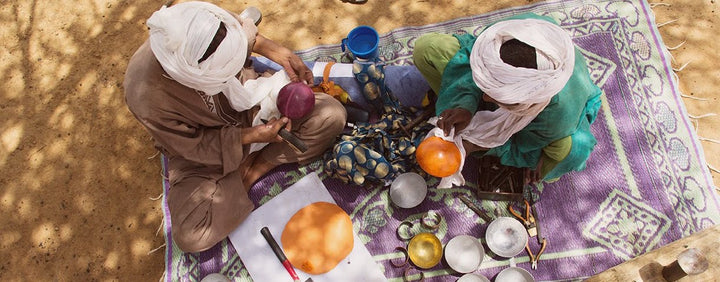 Talismans from Tuareg refugees: a glimpse into their talents