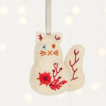 Quirky Cat Ornament