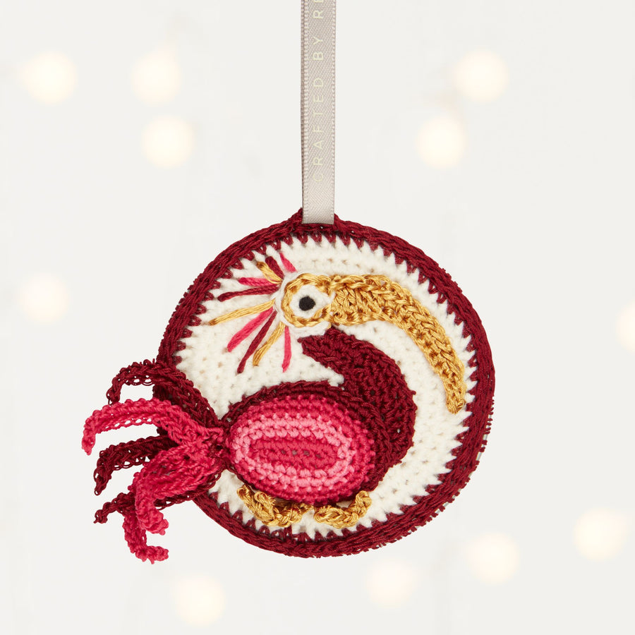 Brave Ibis Ornament