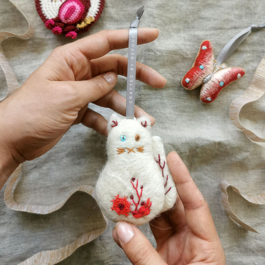 Quirky Cat Ornament