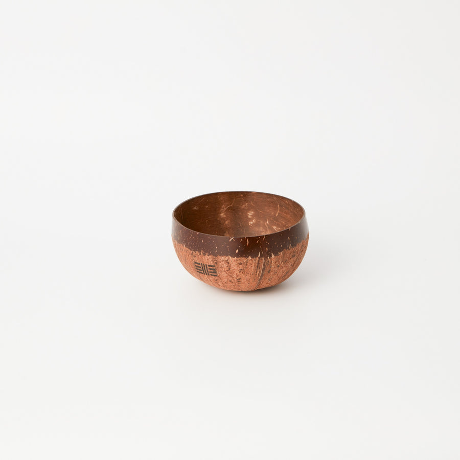 Half-Polished Coconut Bowls