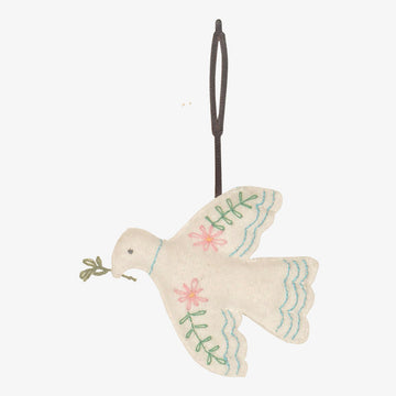 Peace Dove Bag Charm