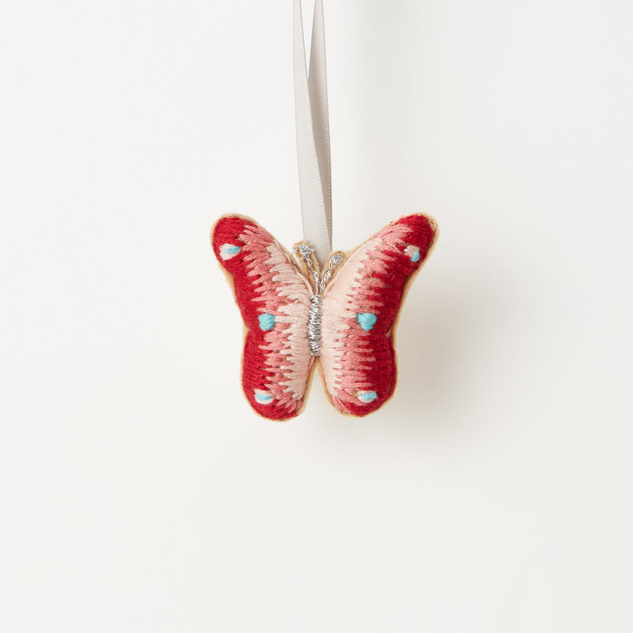 Vibrant Butterfly Ornament