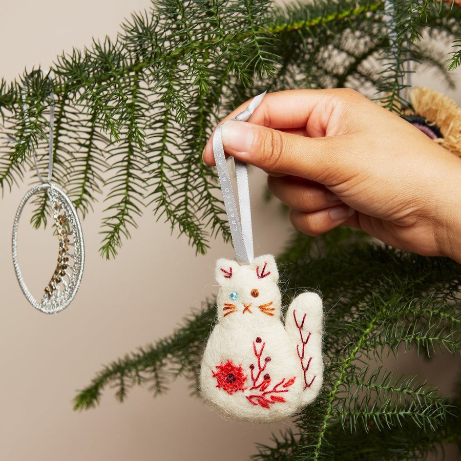 Quirky Cat Ornament