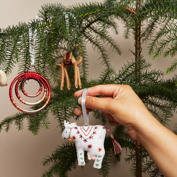 Generous Cow Ornament