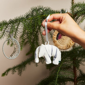 Wise Tusker Ornament
