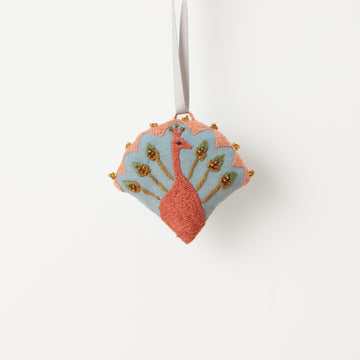 Precious Peacock Ornament