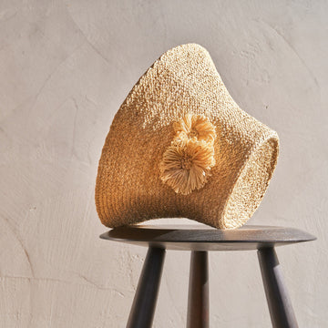Handwoven Raffia Bucket Hat