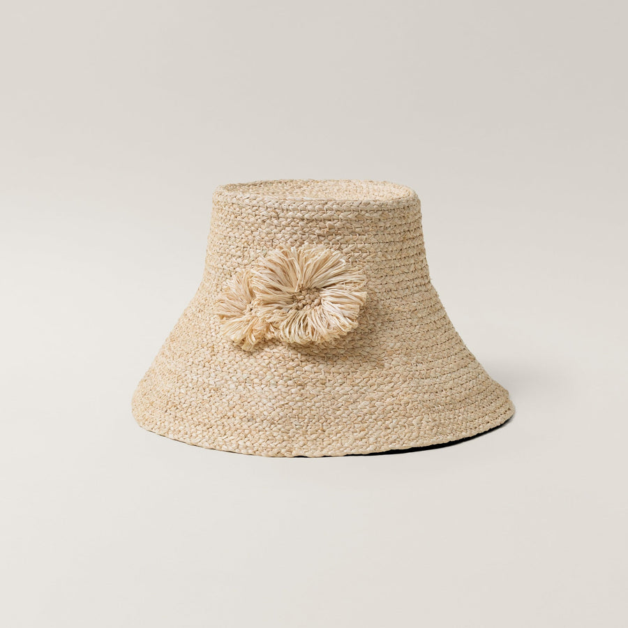 Handwoven Raffia Bucket Hat