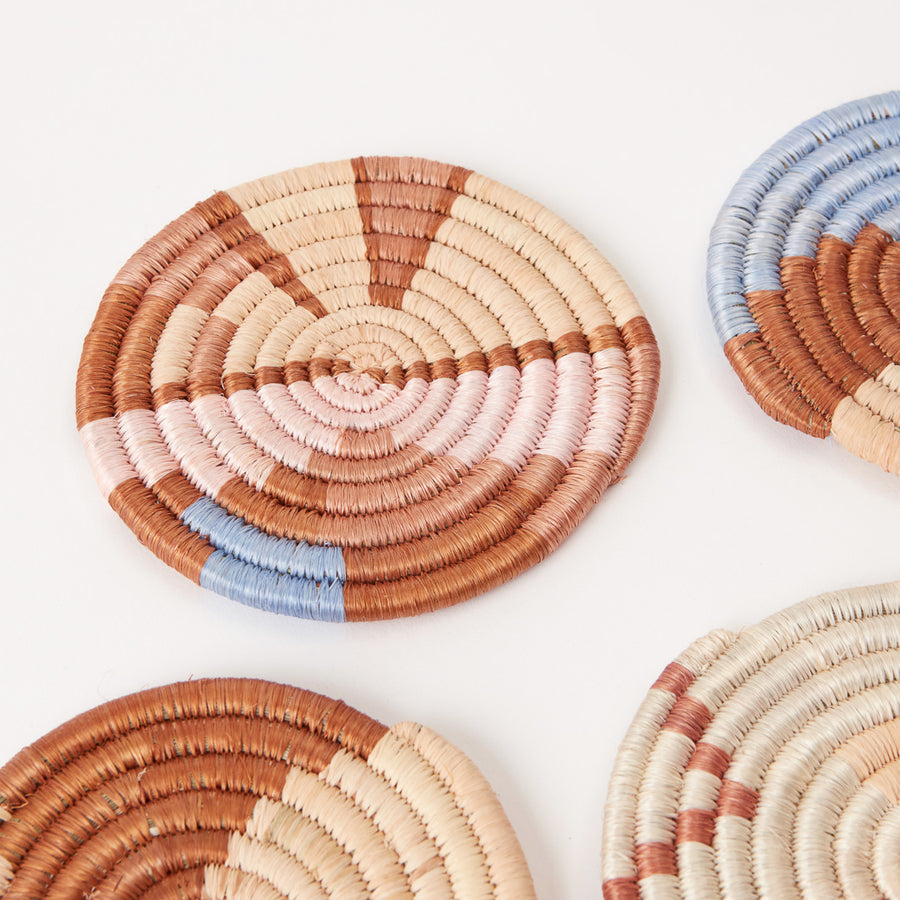 Abstract Form Coasters, Set of 4 - EU Shipping Only