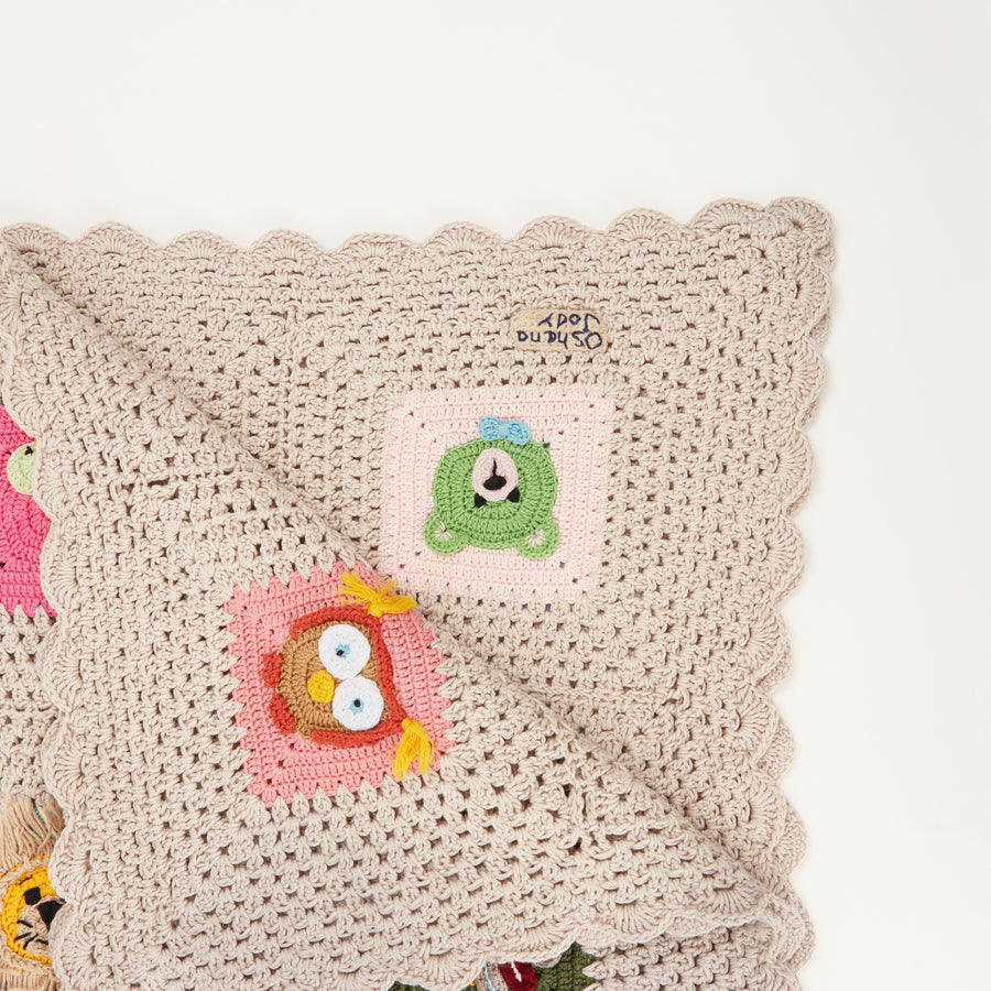 Leila Animal Crochet Blanket
