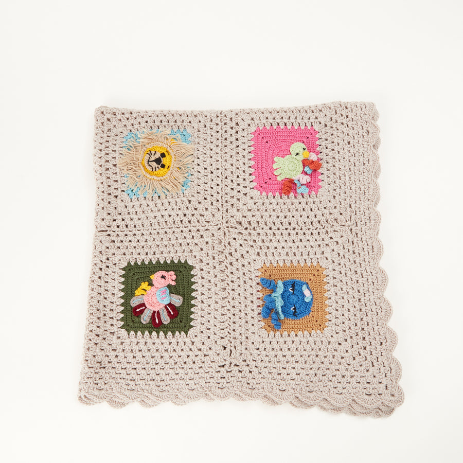 Leila Animal Crochet Blanket