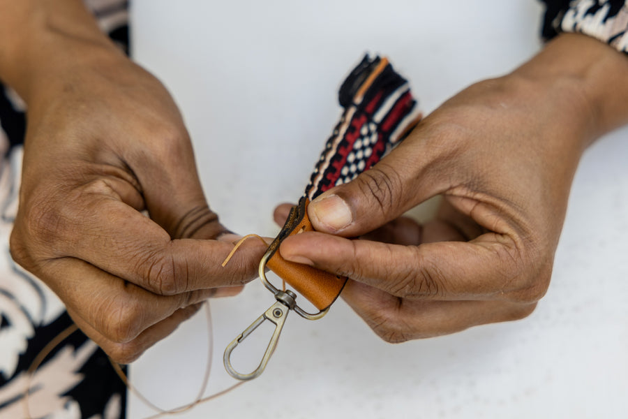 Al Sadu Embroidered Keyring