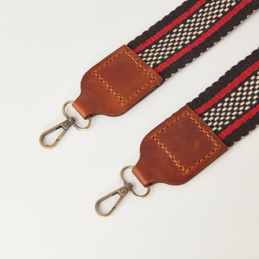Al Sadu Leather Crossbody Bag