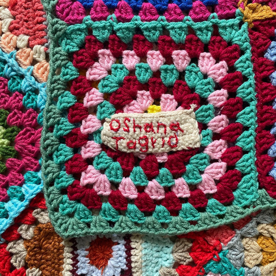 Habibi Small Crochet Blanket