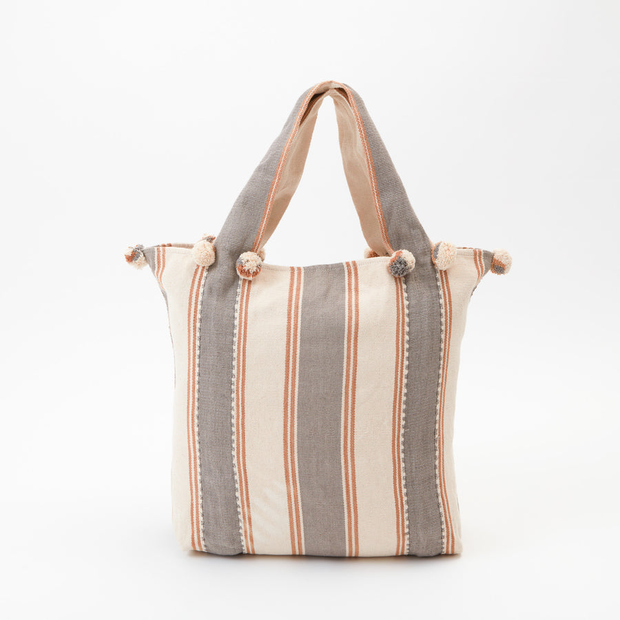 Kayin Pom-Pom Beach Bag