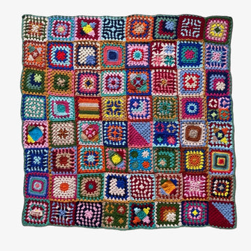 Habibi Small Crochet Blanket