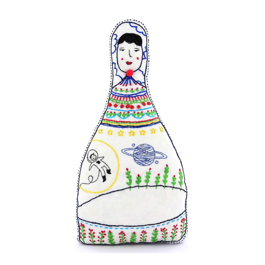 Aleppo Collection Doll, Crafted by Syrian Refugees, Hand Embroidered Toys, ANA Collection