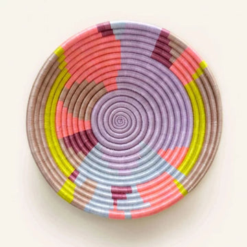 Abstract Form Lavender Basket