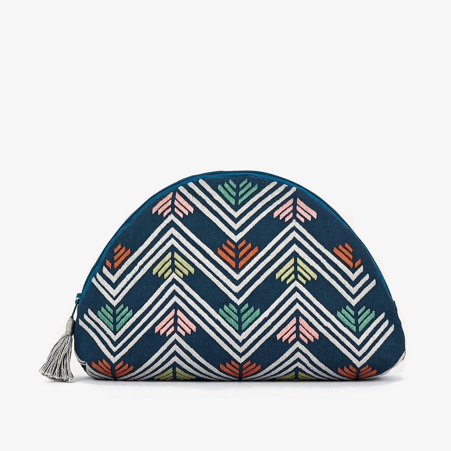 Embroidered Clutch Bag, Crafted by Afghan Refugees, Hand-embroidered Accessory, Artisan Links