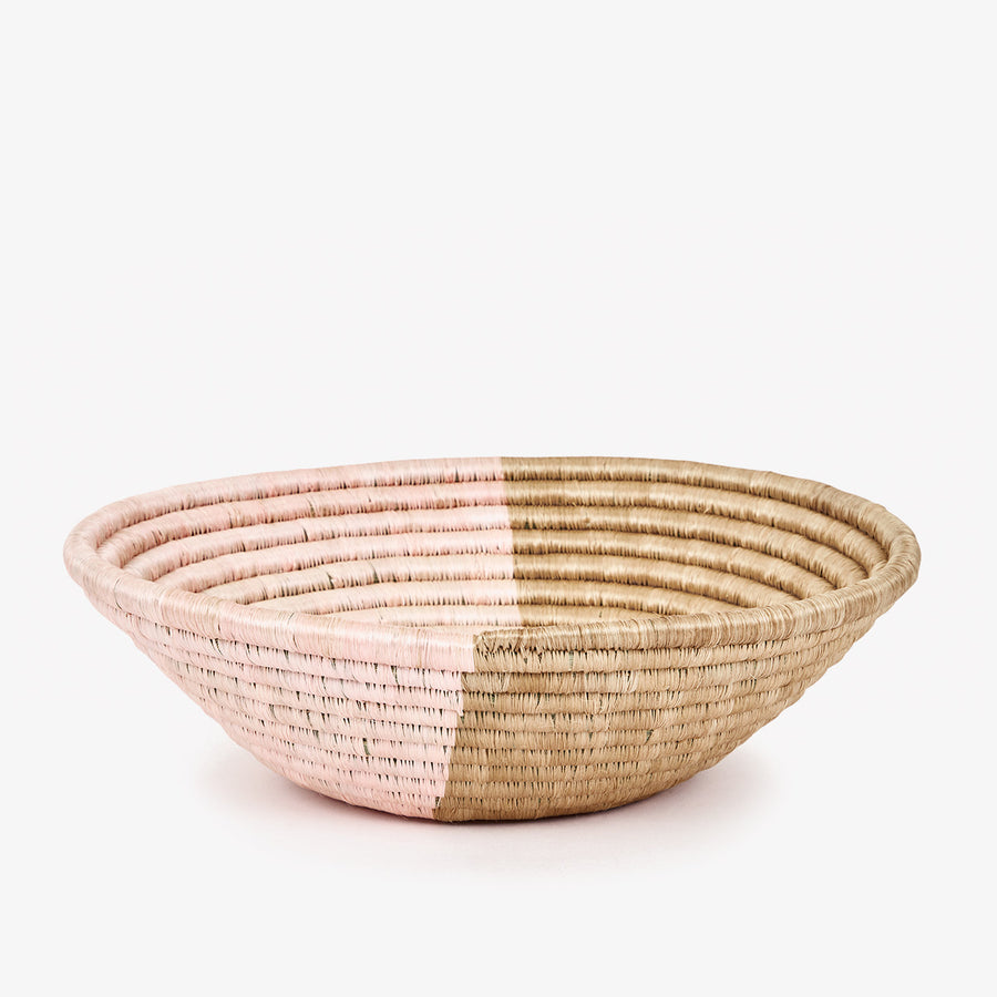 Akeza Basket, Crafted by Burundian Refugees, Handcrafted Homewares, Indego Africa