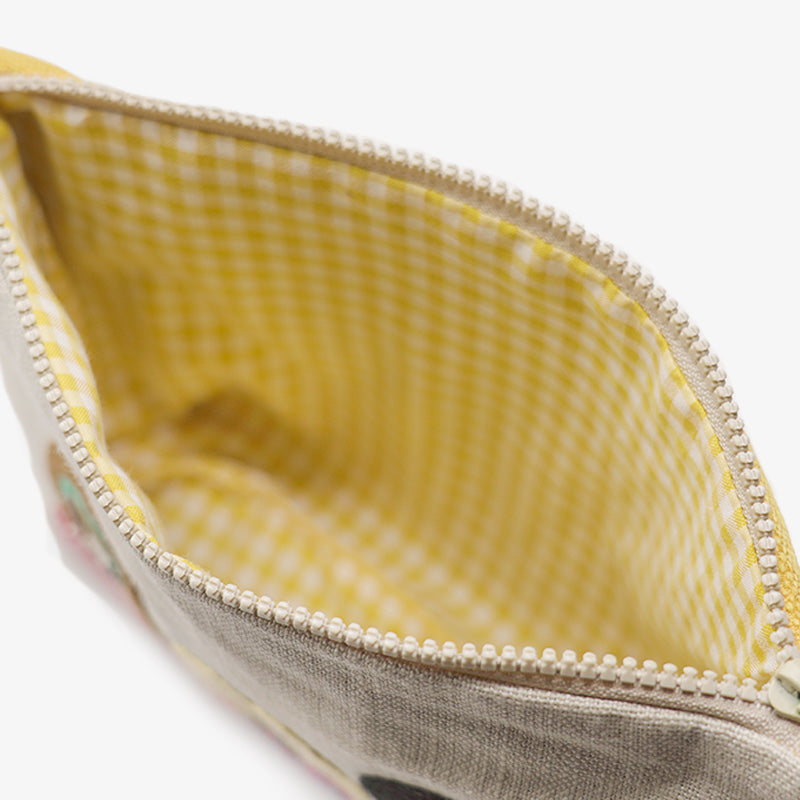 Pouch of Unity, Crafted by Syrian Refugees, Handstitched Accessory, Rim N Roll