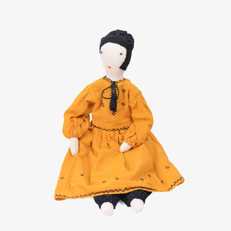 Nargis Doll, Crafted by Afghan Refugees, Handmade Dolls, SilaiWali