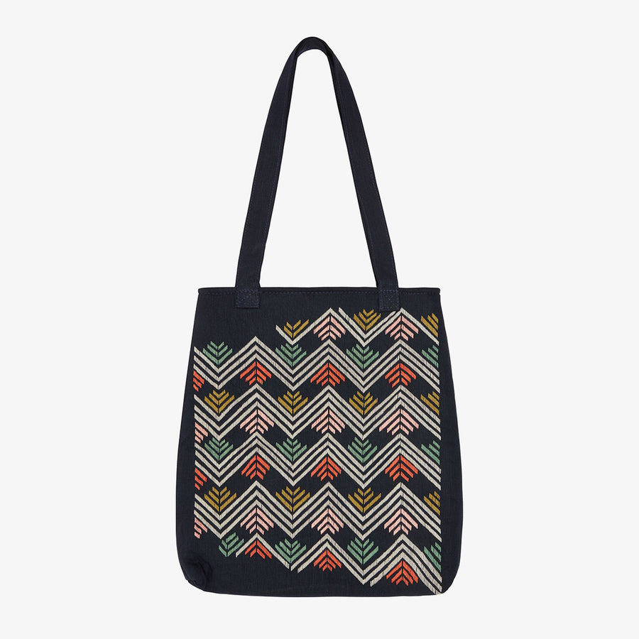 Kandahari Tote Bag in Navy