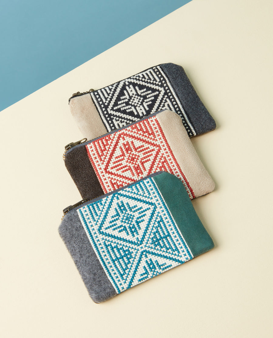 Coin Case in Turquoise